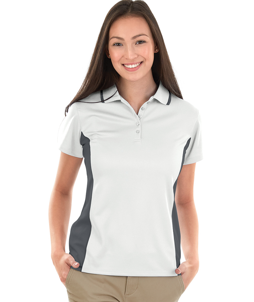 Women's Color Blocked Wicking Polo | Charles River Apparel