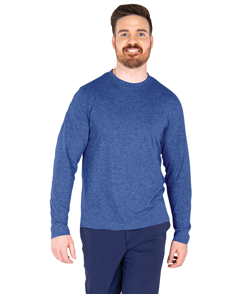 Men's Comfort-Core Long-Sleeve Crew | Charles River Apparel