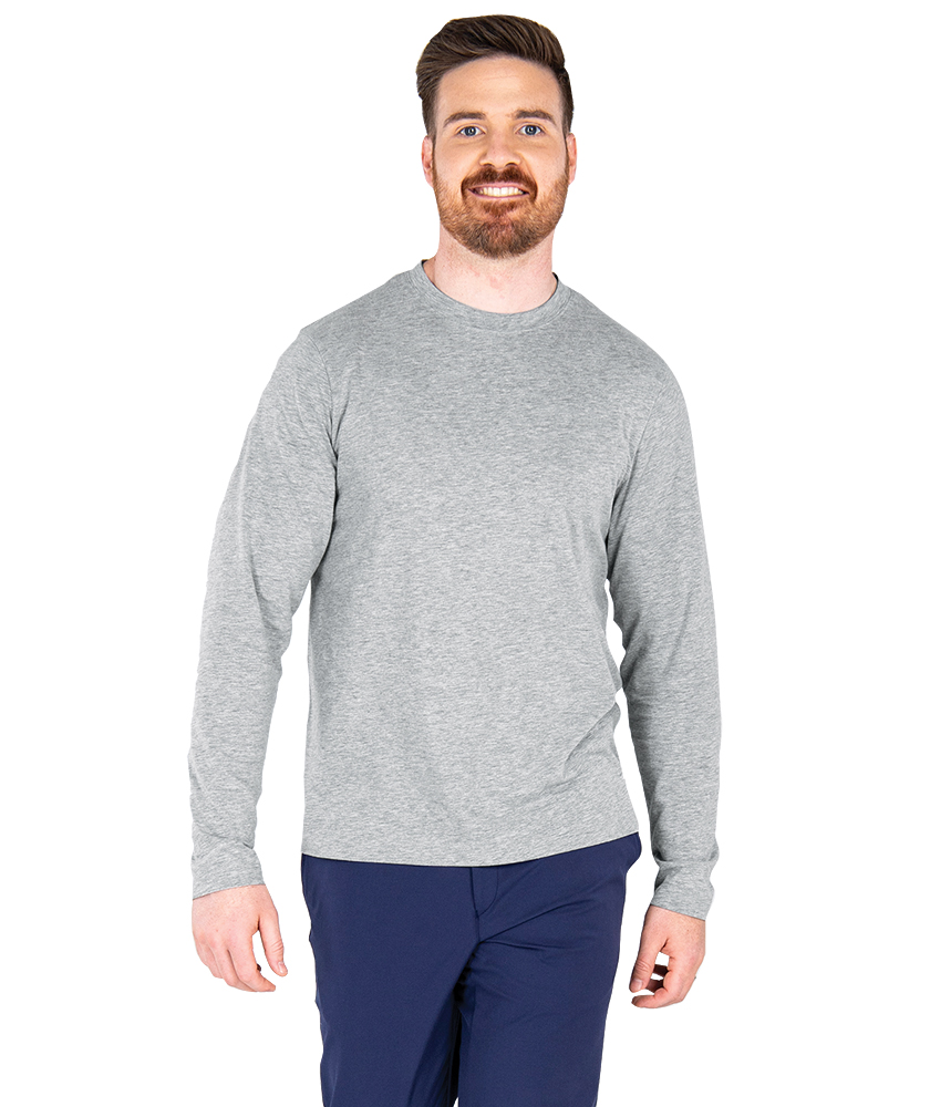 Men's Comfort-Core Long-Sleeve Crew | Charles River Apparel