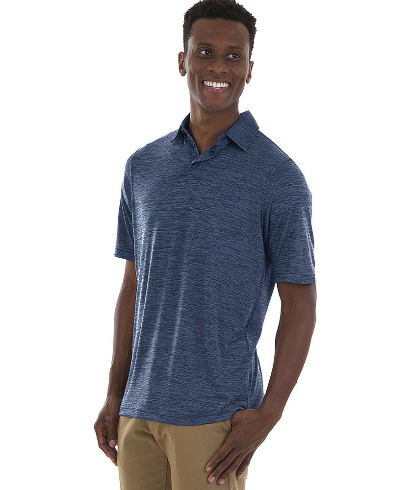 Men's Space Dye Performance Polo | Charles River Apparel