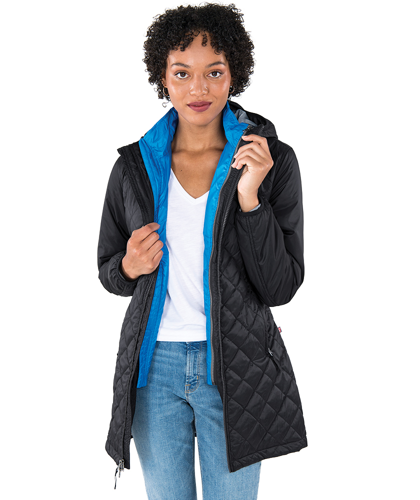 Women's Lithium Quilted Hooded Parka | Charles River Apparel
