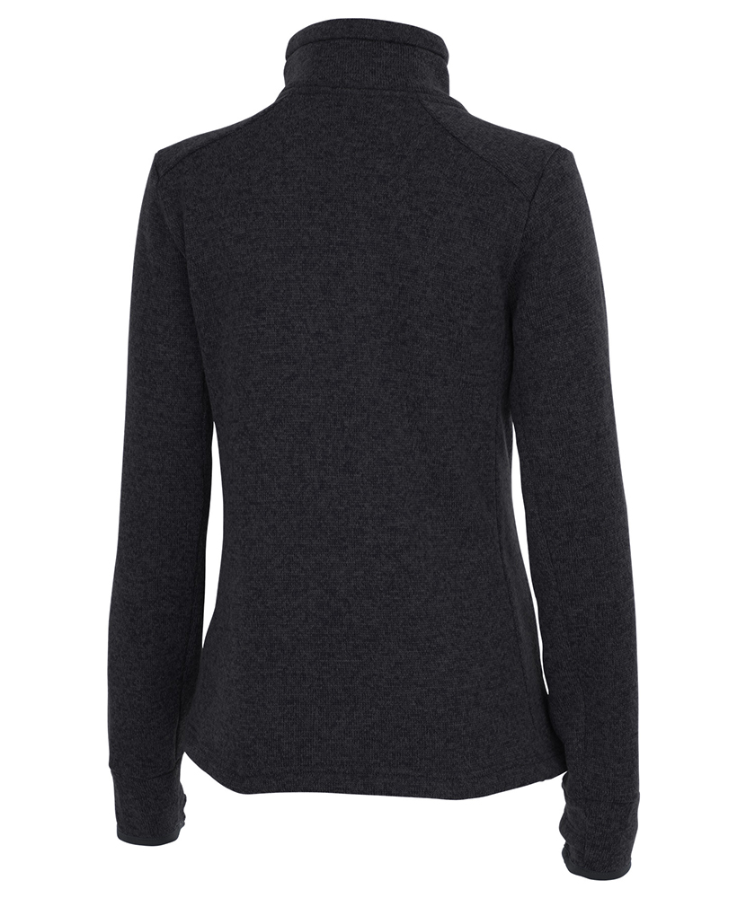 Women's Heathered Fleece Jacket | Charles River Apparel