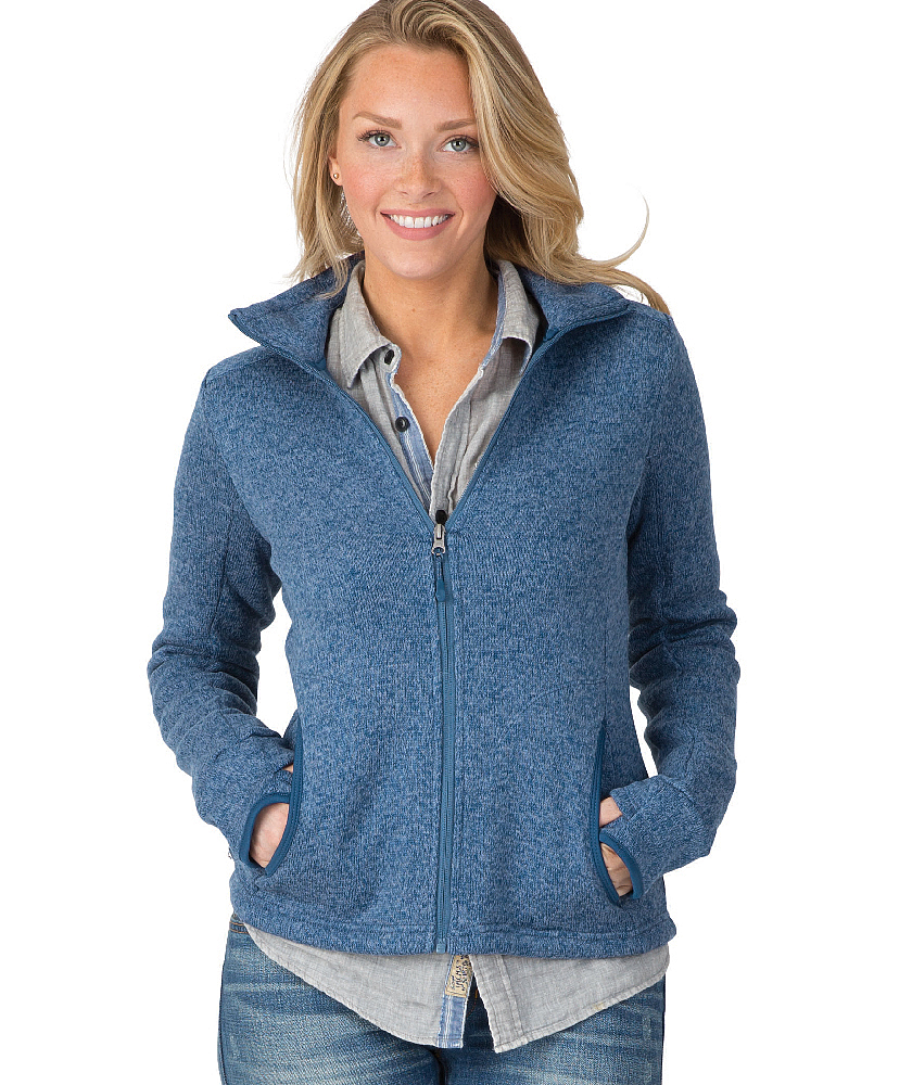 Women's Heathered Fleece Jacket