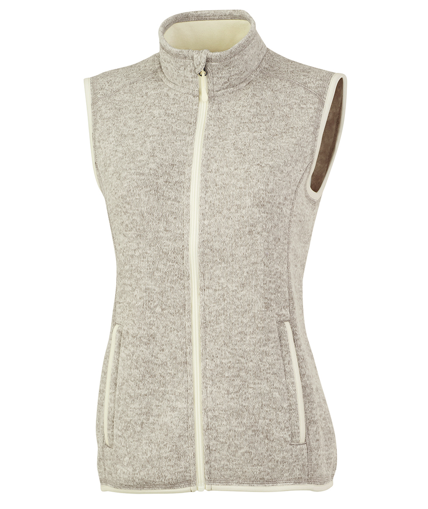 Women's Pacific Heathered Vest | Charles River Apparel