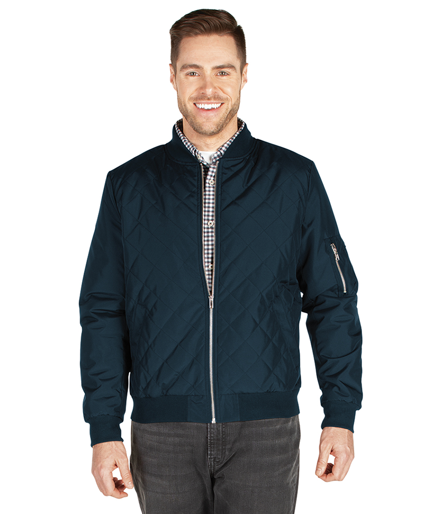 Men's Quilted Boston Flight Jacket | Charles River Apparel