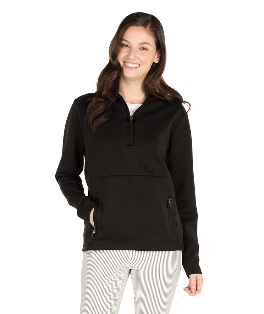 plain quarter zip sweatshirt