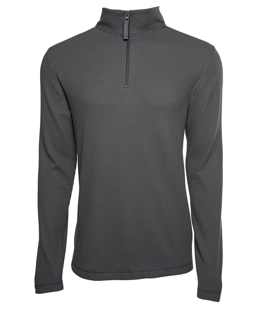 Men’s Lightweight Waffle Quarter Zip Pullover | Charles River Apparel