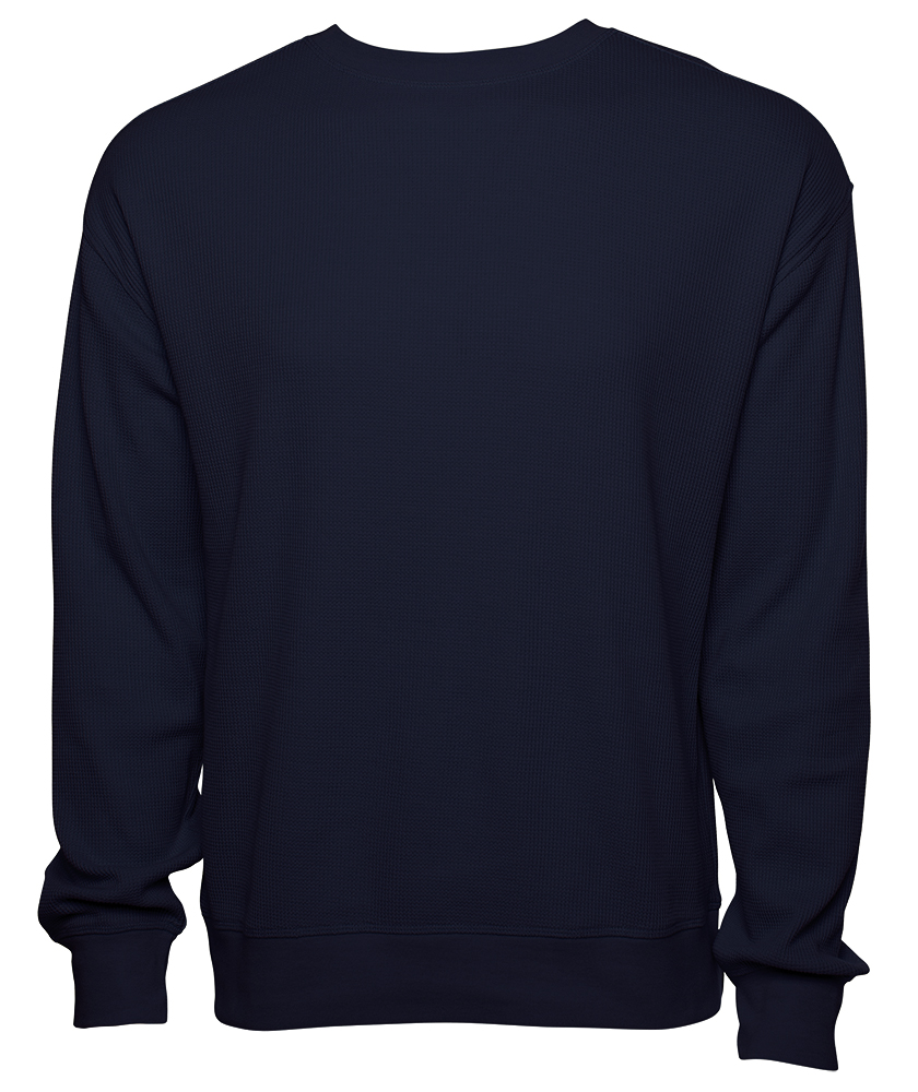 Waffle Crew Neck Sweatshirt | Charles River Apparel