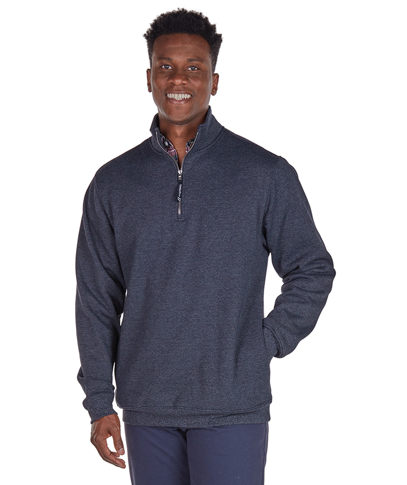 pullover sweatshirt with zipper