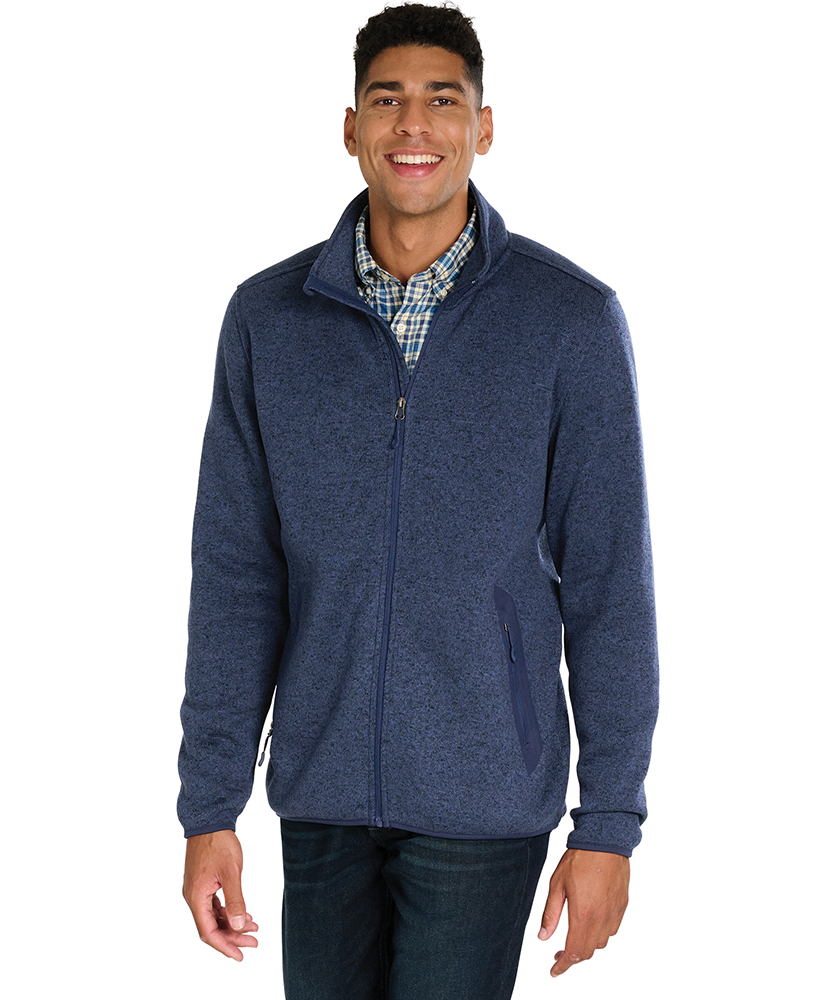 Men's Heathered Fleece Jacket