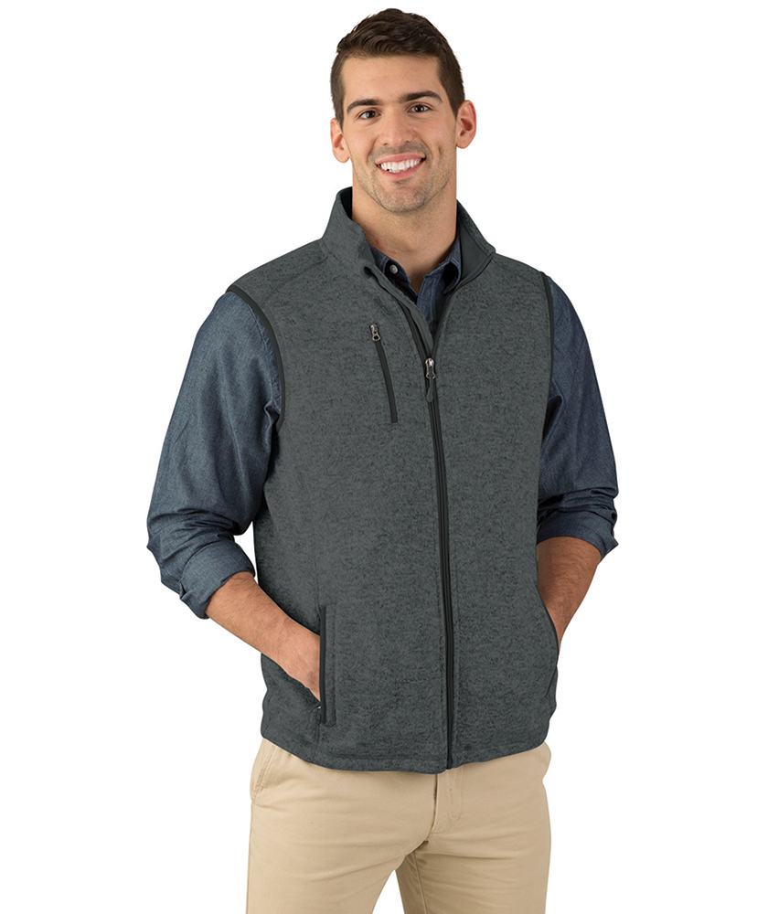 Men's Pacific Heathered Vest | Charles River Apparel