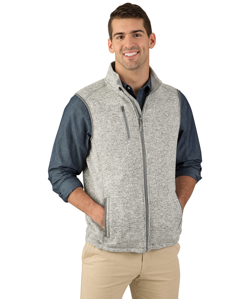 Men\'s Pacific Heathered Vest | Charles River Apparel