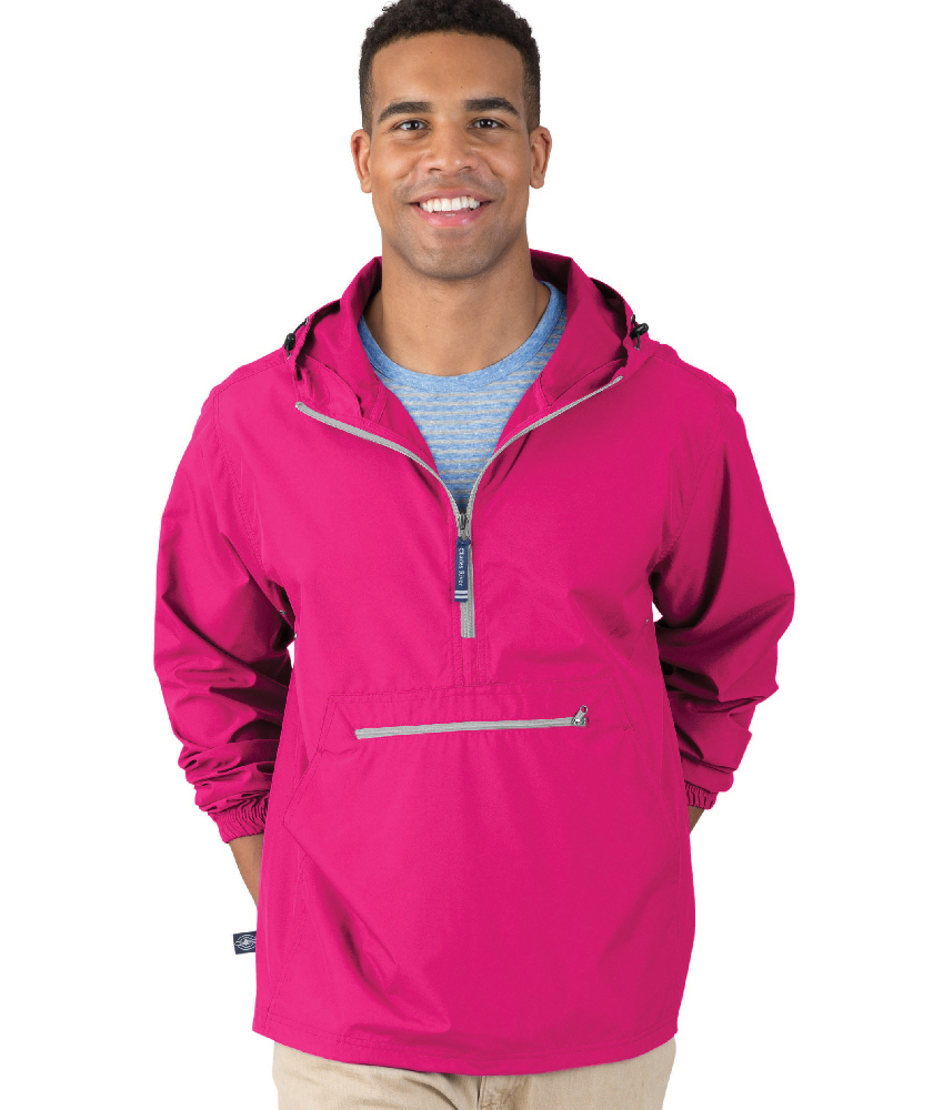 Charles River Apparel mens Pack-n-go® Full Zip Reflective Jacket