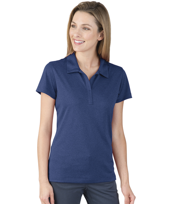 Women's Heathered Polo | Charles River Apparel