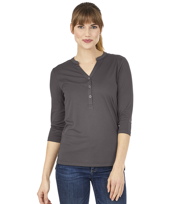 Women's Windsor Henley | Charles River Apparel