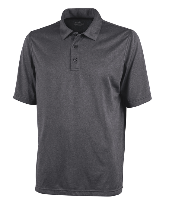 Men's Heathered Polo | Charles River Apparel