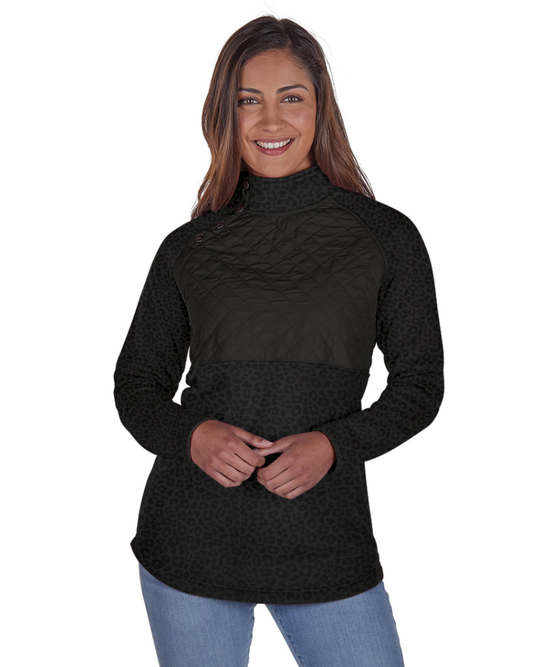 snap sweatshirt