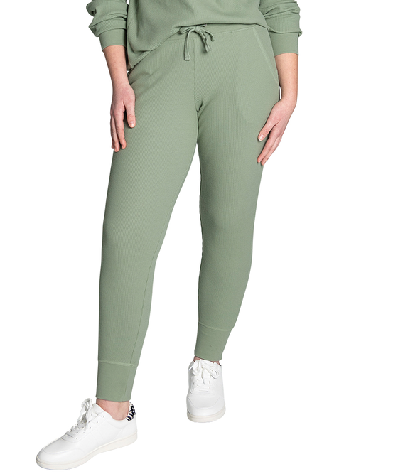 Women's Lightweight Waffle Joggers