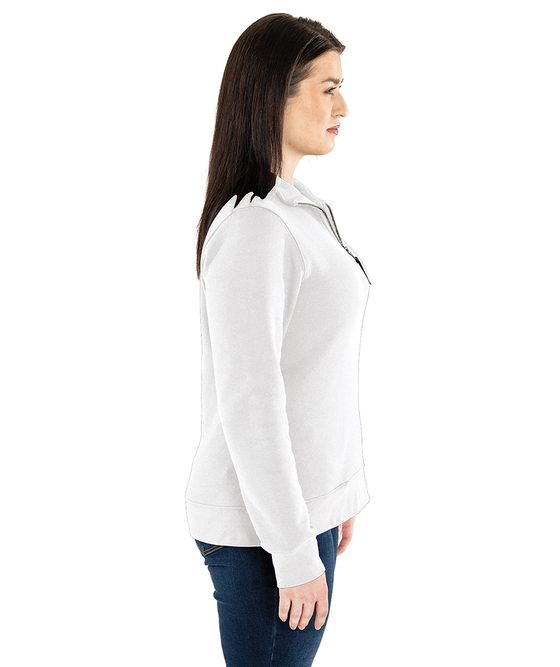 Women's Crosswind Quarter Zip Sweatshirt Charles River Apparel