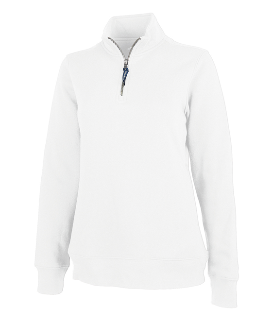 Women's Crosswind Quarter Zip Sweatshirt | Charles River Apparel