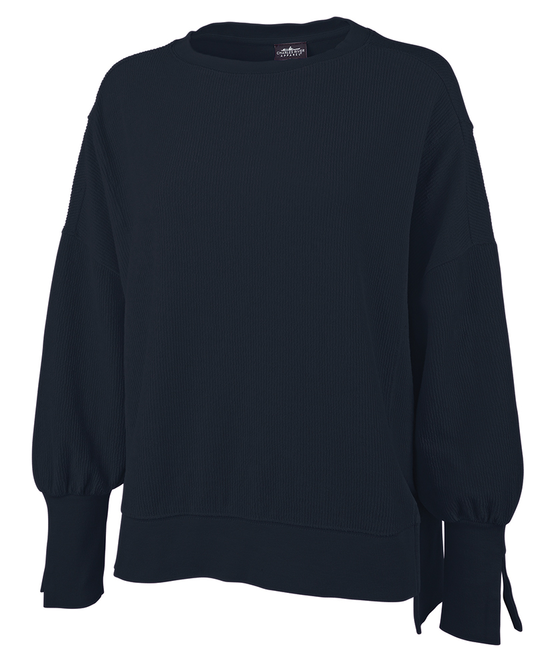 Charles River Apparel Unisex Camden Crewneck Sweatshirt – 100% Cotton, Garment Dyed, Snow Washed