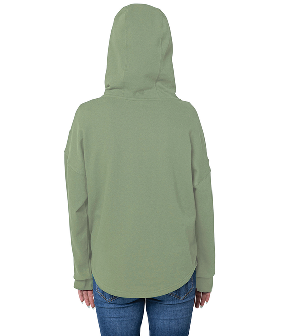 Red Willow Whispers Women's Sherpa Hoodie