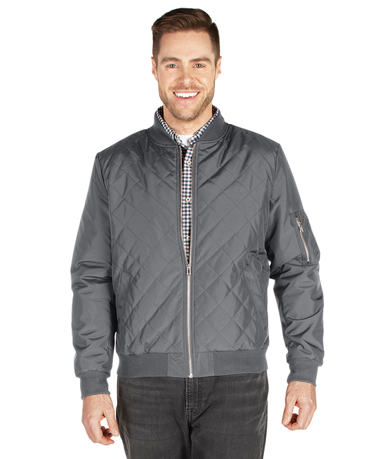 Men's Quilted Boston Flight Jacket | Charles River Apparel