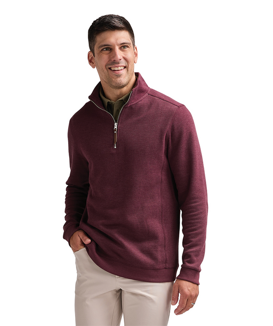 Men's Hudson Quarter Zip Pullover | Charles River Apparel