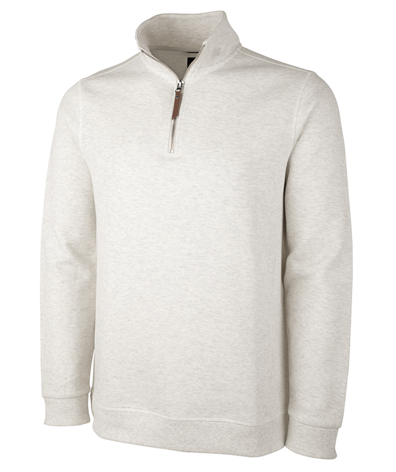 Vantage Apparel Men's Quarter Zip Pullover - Micro-Mesh Performance Shirt, Moisture Wicking, UV Protection - View #6
