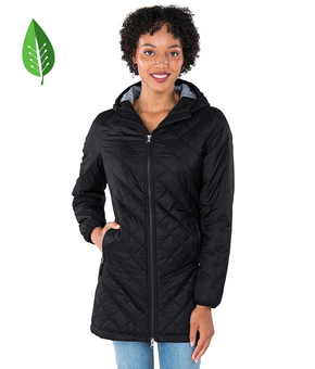 W's Lithium Quilted Hooded Par