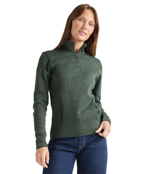 W's Heathered Fleece Pullover