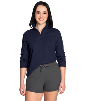 Women’s Lightweight Waffle Quarter Zip Pullover