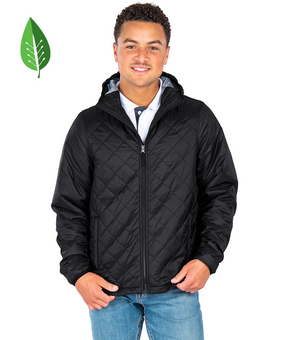 M's Lithium Quilted Hooded Jkt