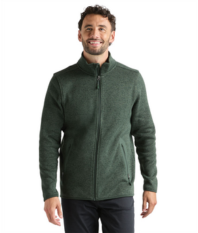 Men's Heathered Fleece Jacket