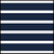 Navy-White Stripe swatch